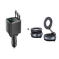⏳Zeitlich begrenztes Angebot 50% Rabatt⏰Schnellladendes 7-in-1 ausziehbares Auto-Ladegerät mit Spannungsanzeige – USB-C für Android & Lighting für APPLE🔋📱
