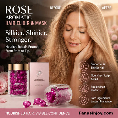 ✨ Haarmaske in Kapseln – 40 Kapsel, sofortiger Glanz & Anti-Frizz! 💎🌿