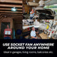 💡 LIMITED-TIME 50% RABATT! ✨ 2-IN-1 Deckenventilator & Licht – Tragbar, Fernbedienung