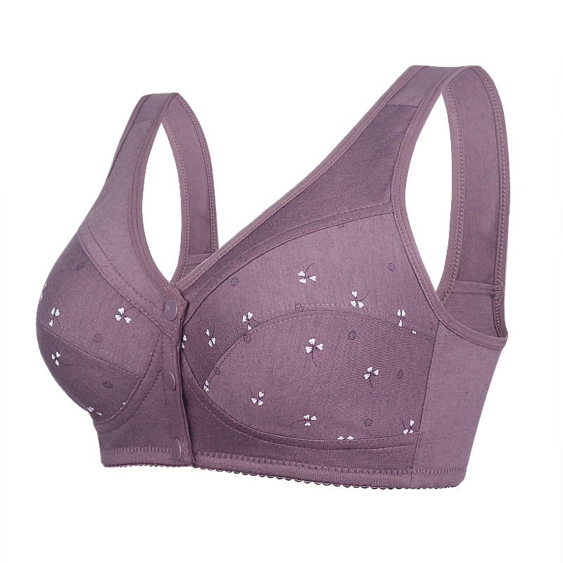 🌹Design für Senior Front Closure Baumwoll-BH🔥Für begrenzte Zeit 50 % Rabatt🔥