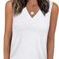 🎁Sommeraktion 50 % RABATT✨Ärmelloses, figurformendes Tanktop mit V-Ausschnitt und lockerer Passform für Damen