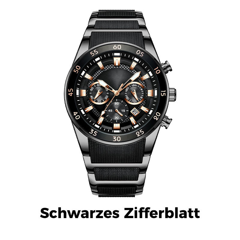 🚀 Neu eingetroffen – 50% Probierpreis! 🔥Hochwertige Business-Multifunktions-Quarz-Uhr für Herren
