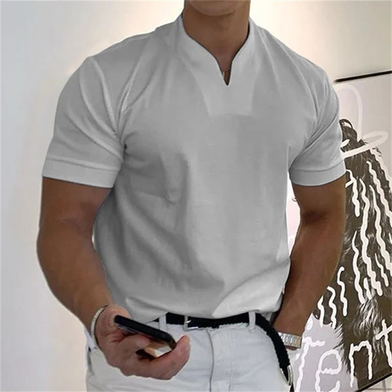 2025 Herren Business Kurzarm Fitness T-Shirt