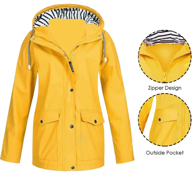 ⛰️🔥Heiss 50% OFF🔥Frauen wasserdichte und winddichte Jacke💦
