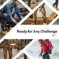 Herren-Outdoor-Arbeitsschuhe mit drehbarem Schnallverschluss 🔄👞 – Wasserdicht 💦, rutschhemmend 🚶‍♂️, bequem, atmungsaktiv 🌬️