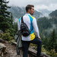 🎒 50% Rabatt | Smarte Organisation & kompakter Komfort – Herren Sling Bag
