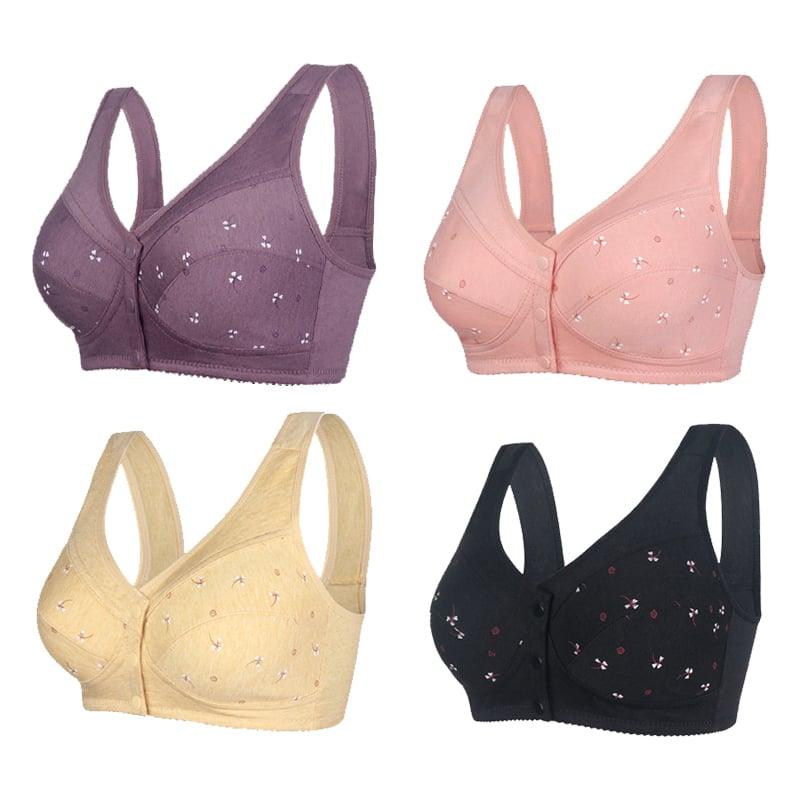 🌹Design für Senior Front Closure Baumwoll-BH🔥Für begrenzte Zeit 50 % Rabatt🔥