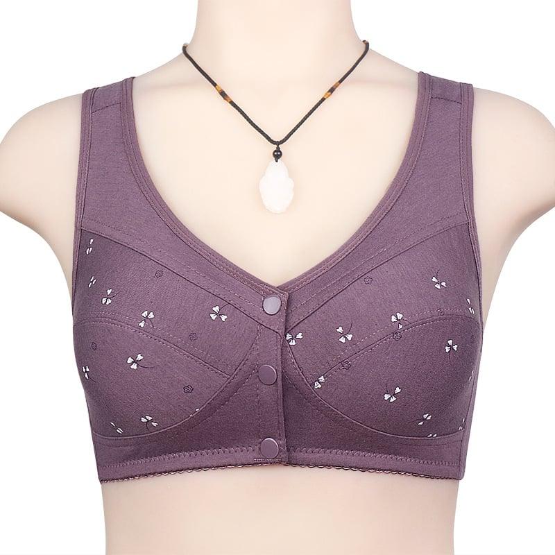 🌹Design für Senior Front Closure Baumwoll-BH🔥Für begrenzte Zeit 50 % Rabatt🔥