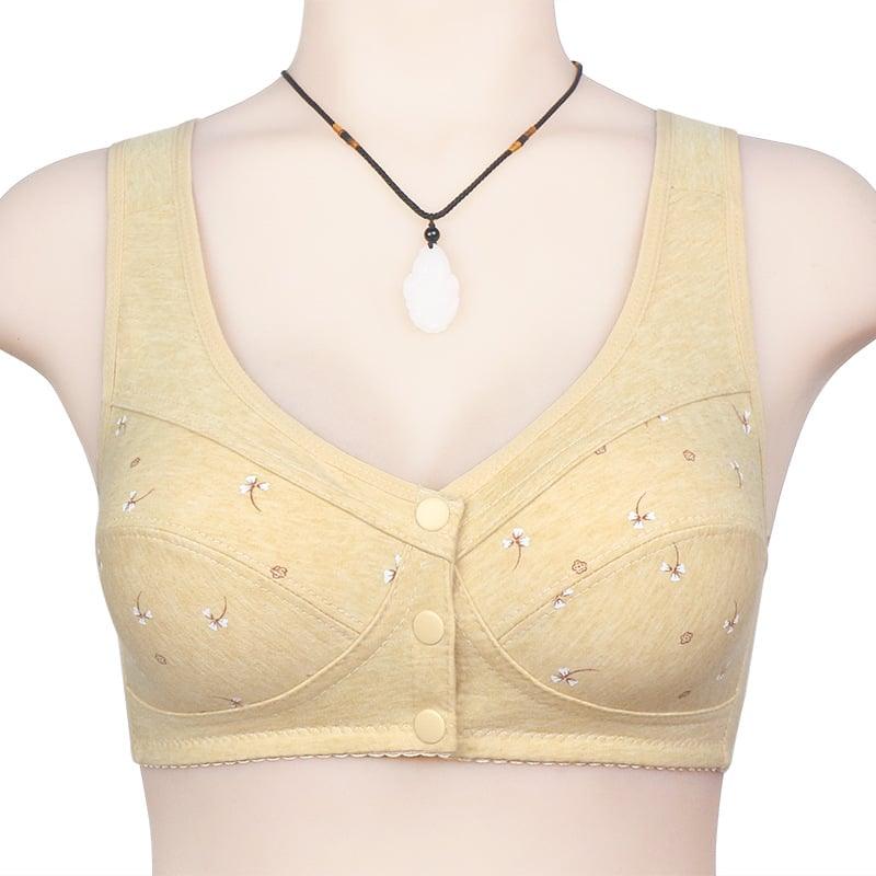 🌹Design für Senior Front Closure Baumwoll-BH🔥Für begrenzte Zeit 50 % Rabatt🔥