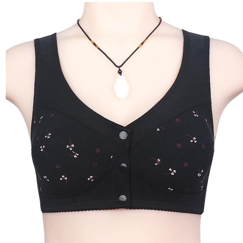 🌹Design für Senior Front Closure Baumwoll-BH🔥Für begrenzte Zeit 50 % Rabatt🔥