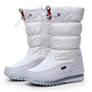 📢📢50% RABATT + FRI FRAKT!!! 🎉✨ Premium-Wasserfeste Winterstiefel mit Kunstfell & rutschfester Sohle für Damen – Wasserdichtes Material, kuscheliges Kunstfell und rutschfeste Sohle – perfekt für einen warmen & sicheren Look im Winter. Jetzt -50%!