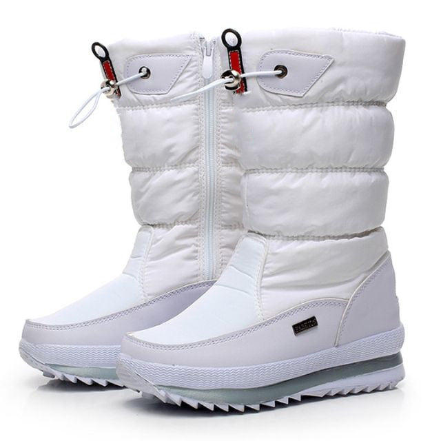 📢📢50% RABATT + FRI FRAKT!!! 🎉✨ Premium-Wasserfeste Winterstiefel mit Kunstfell & rutschfester Sohle für Damen – Wasserdichtes Material, kuscheliges Kunstfell und rutschfeste Sohle – perfekt für einen warmen & sicheren Look im Winter. Jetzt -50%!
