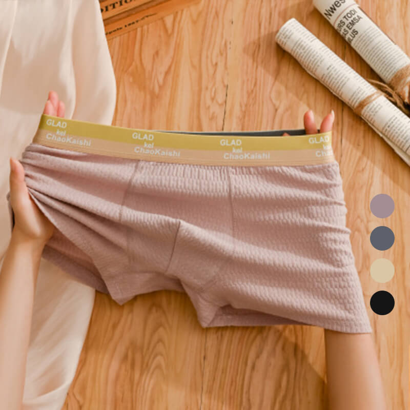 Unterwäsche aus weicher Jacquard-Baumwoll für Männer