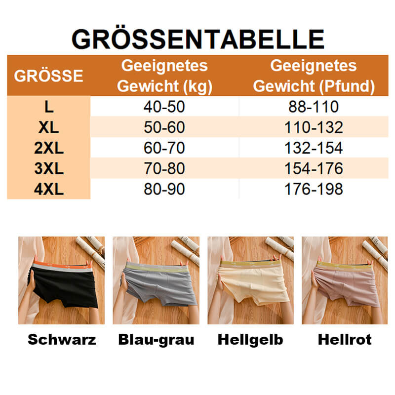Unterwäsche aus weicher Jacquard-Baumwoll für Männer