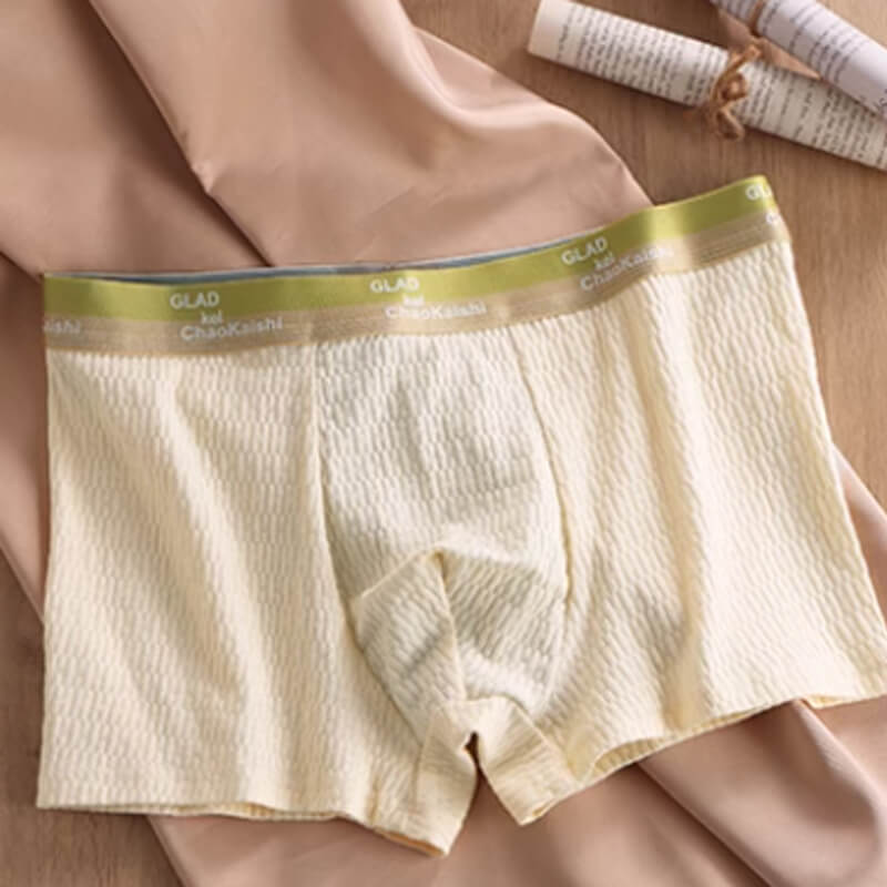 Unterwäsche aus weicher Jacquard-Baumwoll für Männer
