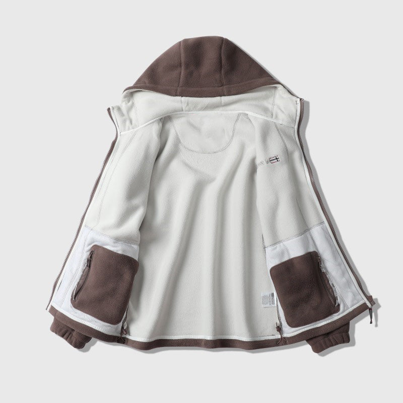 🎄 Herren-Double-Faced Thick Warm Hooded Jacket
