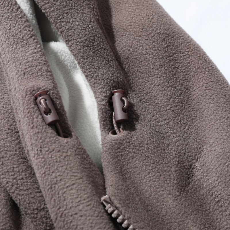 🎄 Herren-Double-Faced Thick Warm Hooded Jacket