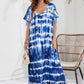 Langes Strandkleid mit Print