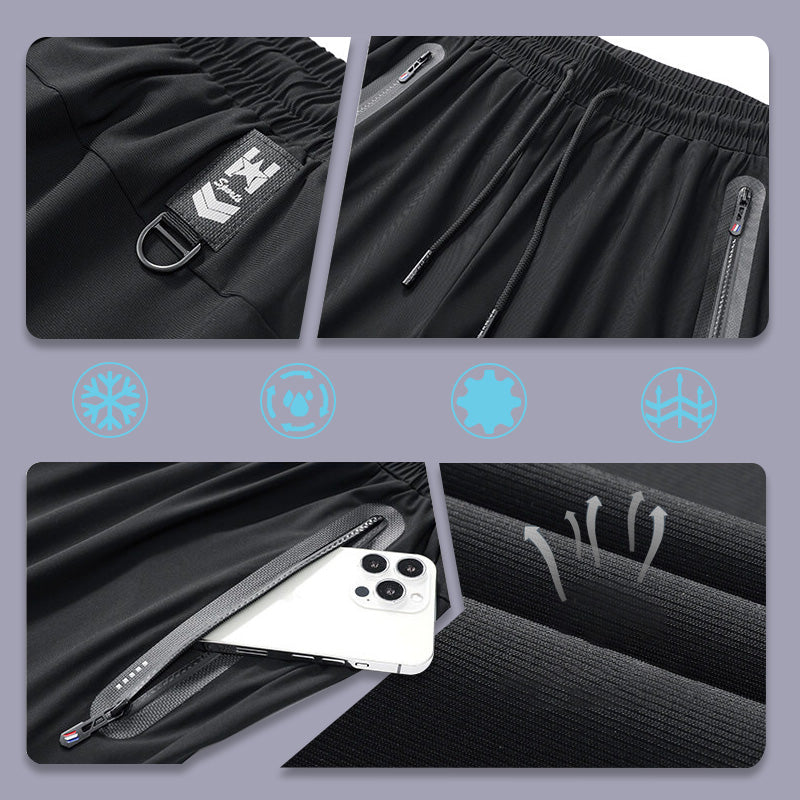 ✨Neu eingetroffen✨Schnelltrocknende Stretch-Jogginghose in Übergröße für Herren