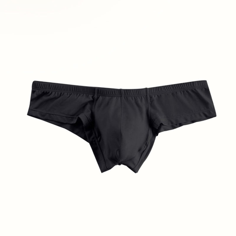 💐Einfarbige, atmungsaktive Slips mit niedriger Taille für Herren