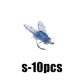 Bionische Angelköder in Fliegenform