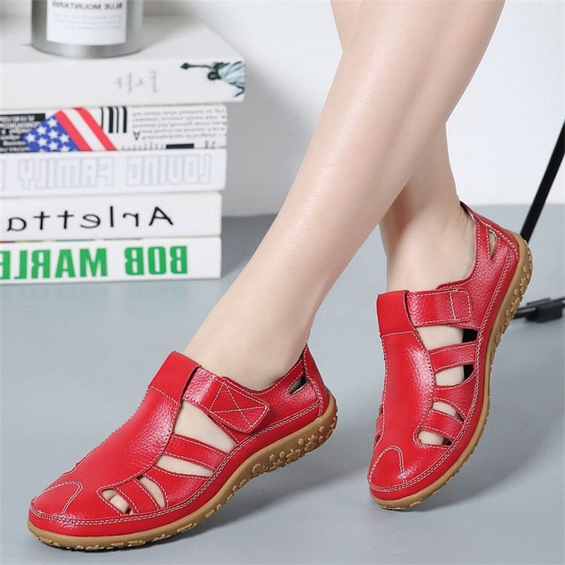✨ ‌RETRO-SOFTTECH: 80er-Jahre Sandalen mit ANTI-RUTSCH & ORTHO-STÜTZE‌ 👡