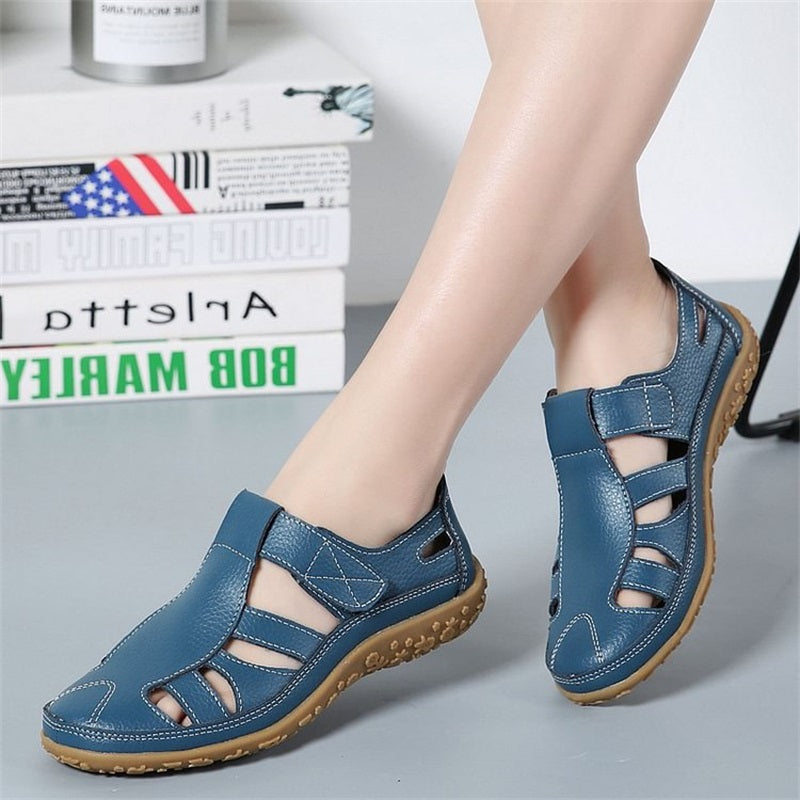 ✨ ‌RETRO-SOFTTECH: 80er-Jahre Sandalen mit ANTI-RUTSCH & ORTHO-STÜTZE‌ 👡