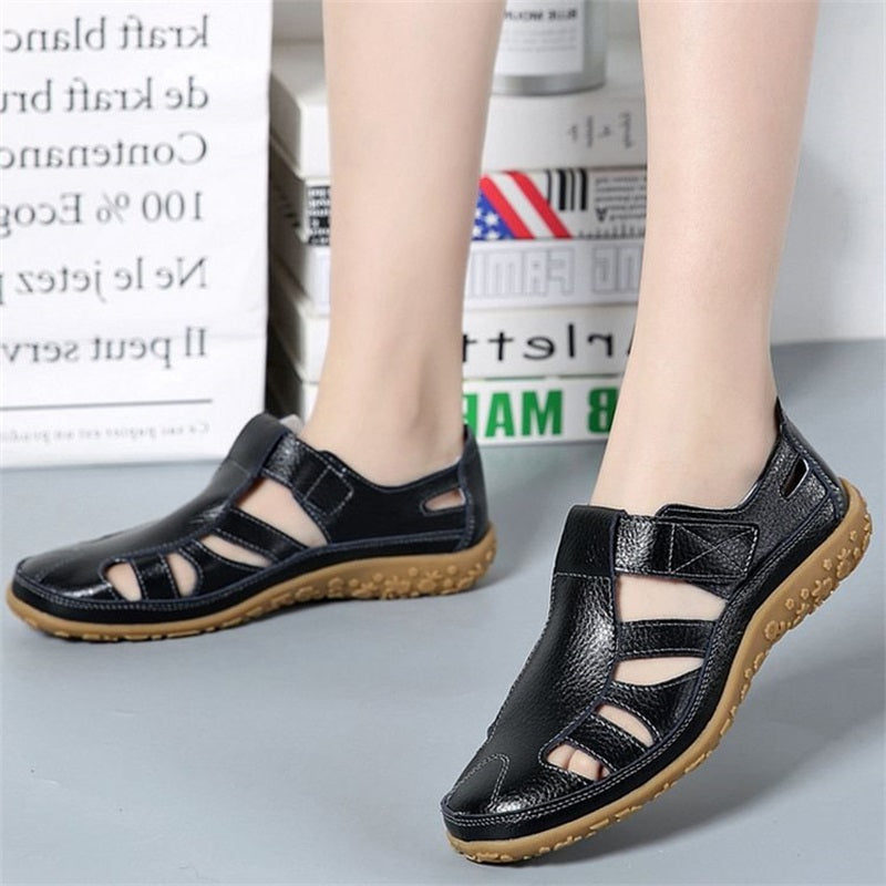 ✨ ‌RETRO-SOFTTECH: 80er-Jahre Sandalen mit ANTI-RUTSCH & ORTHO-STÜTZE‌ 👡