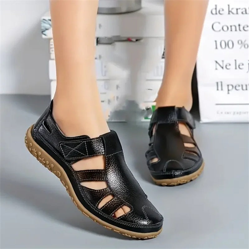 ✨ ‌RETRO-SOFTTECH: 80er-Jahre Sandalen mit ANTI-RUTSCH & ORTHO-STÜTZE‌ 👡