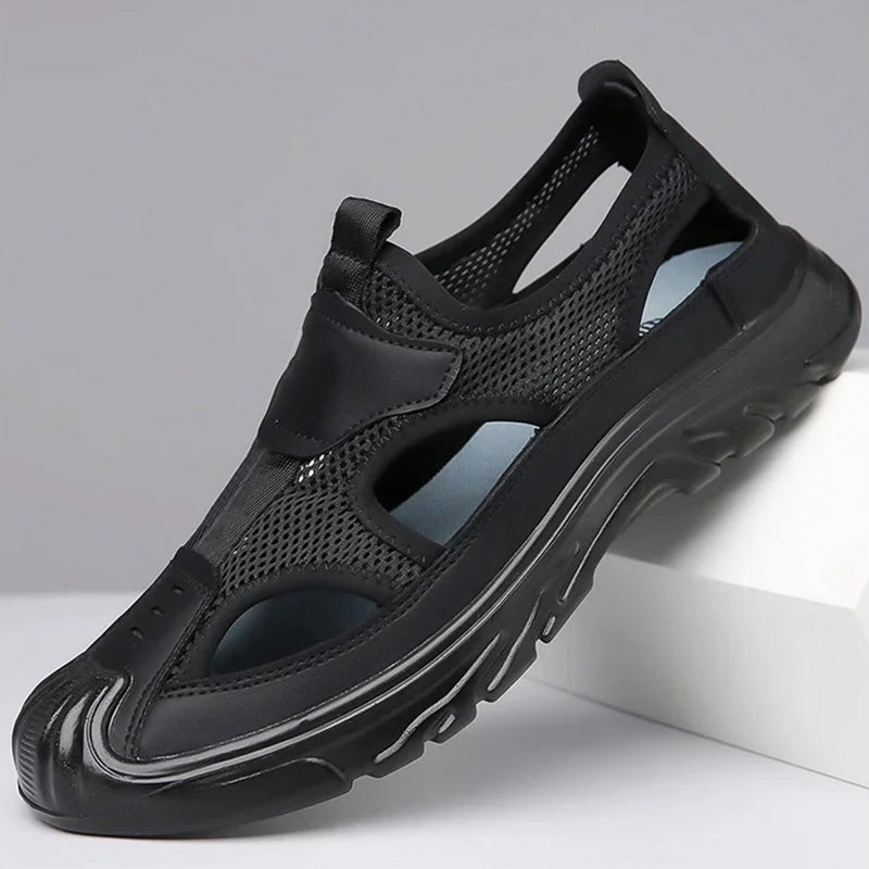 📊 Über 200.000 Verkäufe – Dankeschön mit 50% Rabatt! Leichte, rutschfeste Outdoor-Wanderschuhe für Männer mit geschlossener Spitze