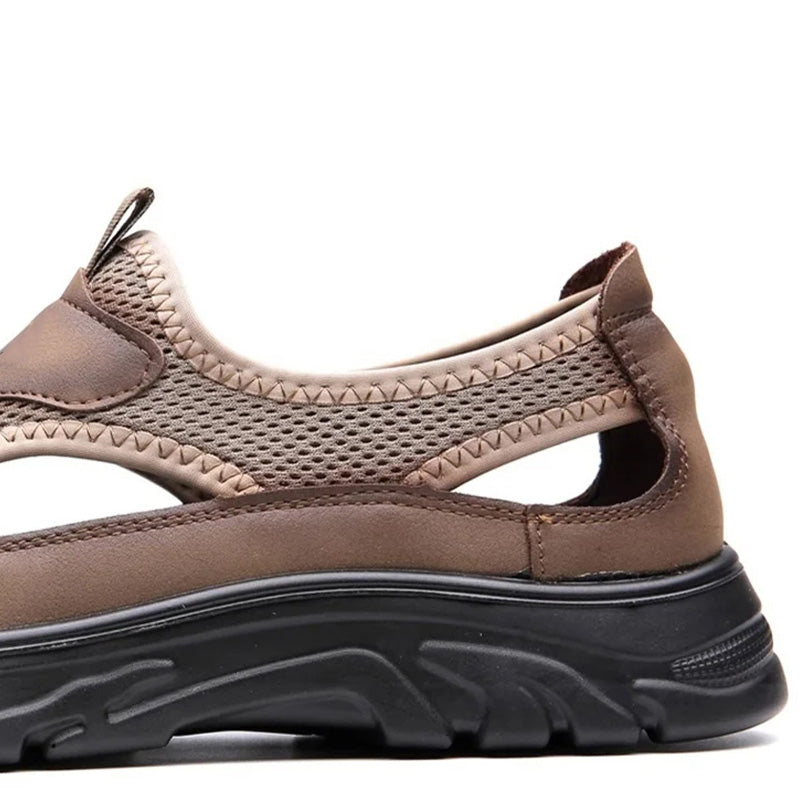 📊 Über 200.000 Verkäufe – Dankeschön mit 50% Rabatt! Leichte, rutschfeste Outdoor-Wanderschuhe für Männer mit geschlossener Spitze