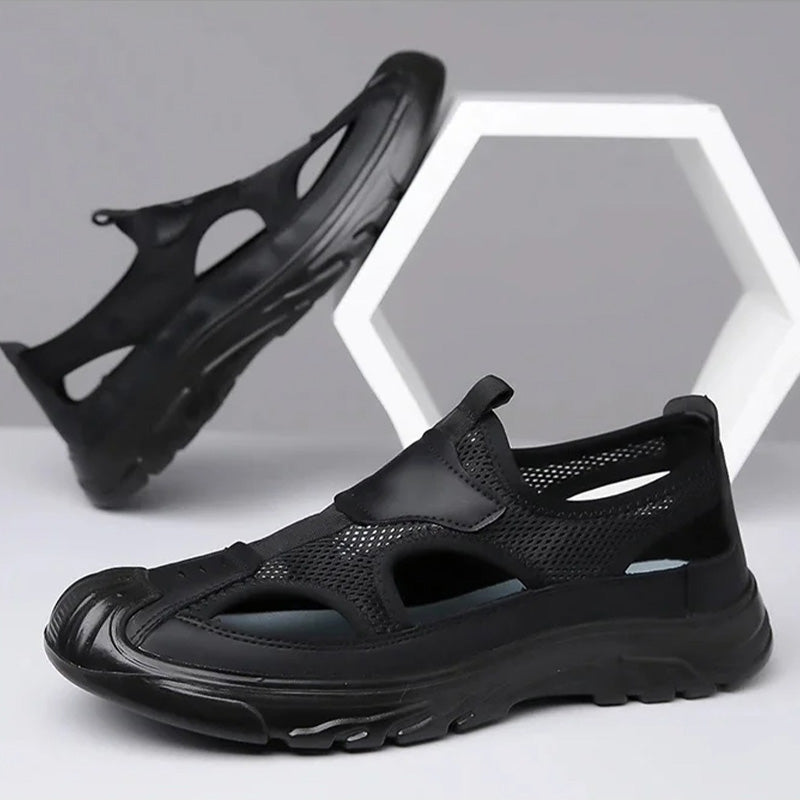 📊 Über 200.000 Verkäufe – Dankeschön mit 50% Rabatt! Leichte, rutschfeste Outdoor-Wanderschuhe für Männer mit geschlossener Spitze