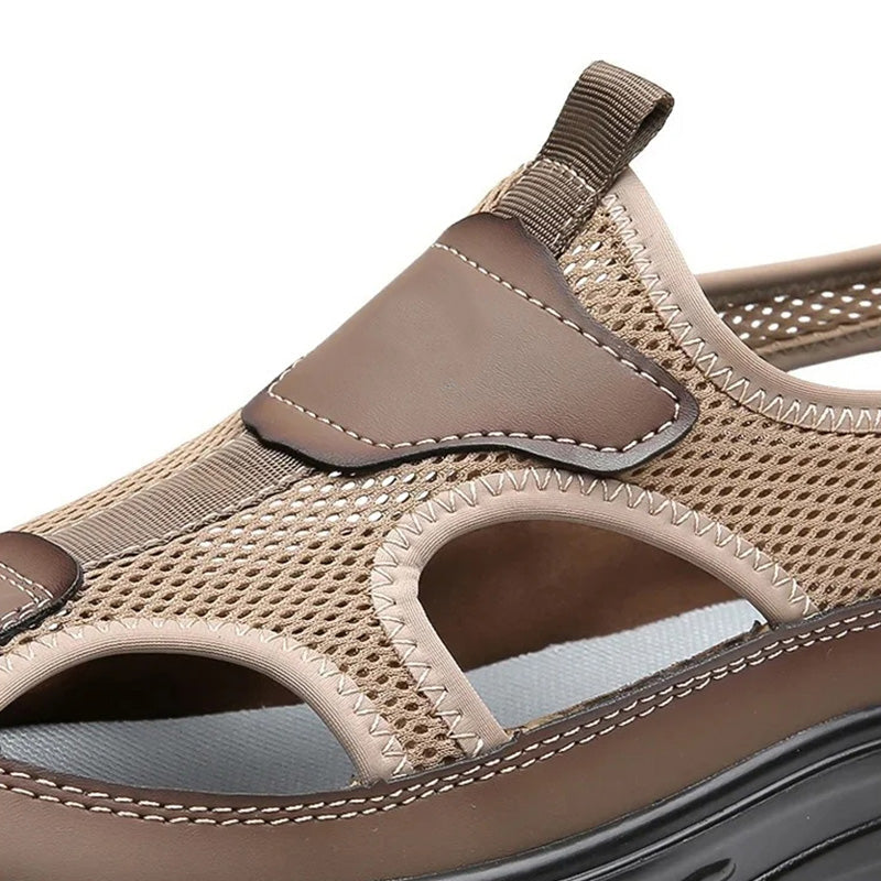 📊 Über 200.000 Verkäufe – Dankeschön mit 50% Rabatt! Leichte, rutschfeste Outdoor-Wanderschuhe für Männer mit geschlossener Spitze