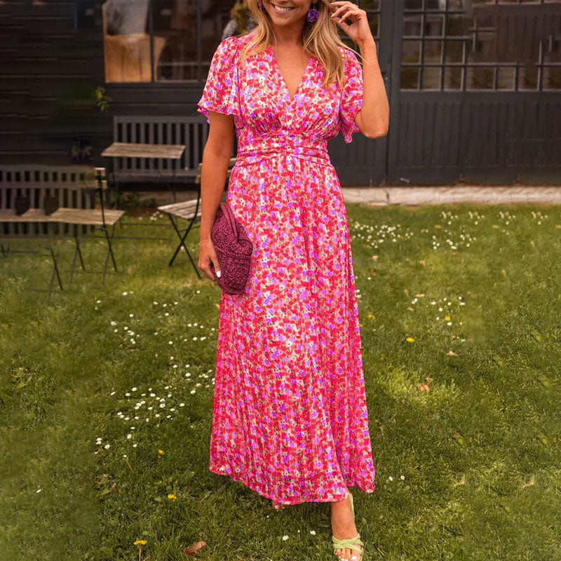 🌻Zeitlich begrenzt 50% RABATT🌻Süßes Vintage-Blumenkleid für Damen