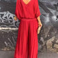🌺Elegantes Chiffon-Höschen mit weitem Bein Zweiteiliges Set