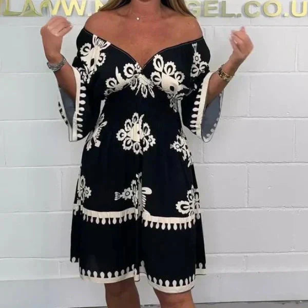 💃Seasonal Specials💃Bedrucktes Sommerkleid für Damen