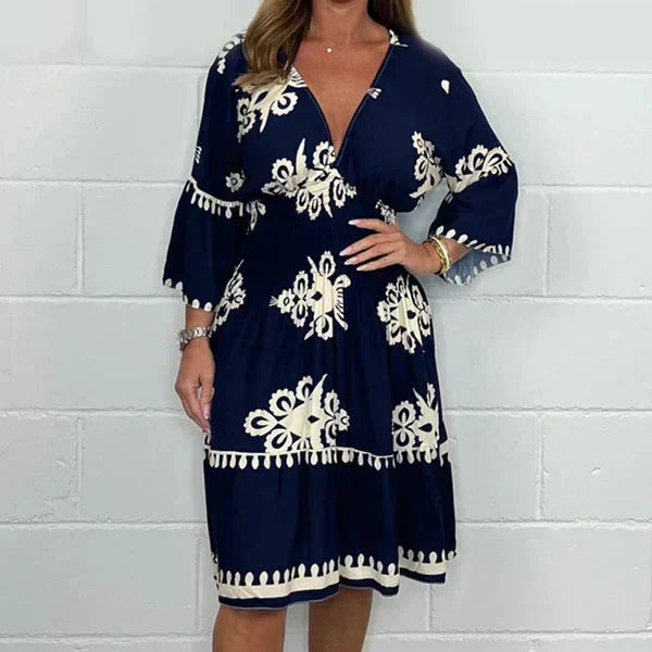 💃Seasonal Specials💃Bedrucktes Sommerkleid für Damen