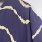Boho-Kleid mit langen Ärmeln und Streifen