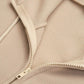 Herbst/Winter – Damen-Kapuzenpullover mit Reißverschluss