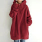 Herbst/Winter – Damen-Kapuzenpullover mit Reißverschluss