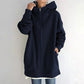 Herbst/Winter – Damen-Kapuzenpullover mit Reißverschluss