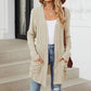 🍂Frühherbst-Specials 50% RABATT🥰Lässiger langärmeliger Strickmantel für Damen mit offener Vorderseite