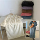 ☃️ Warm & festlich – Korallensamt-Hauskleidung – Weicher Stoff, bequemer Schnitt & vielseitig kombinierbar