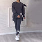 🍁53% RABATT🔥Lässiges Sweatshirt-Leggings-Set für Frauen