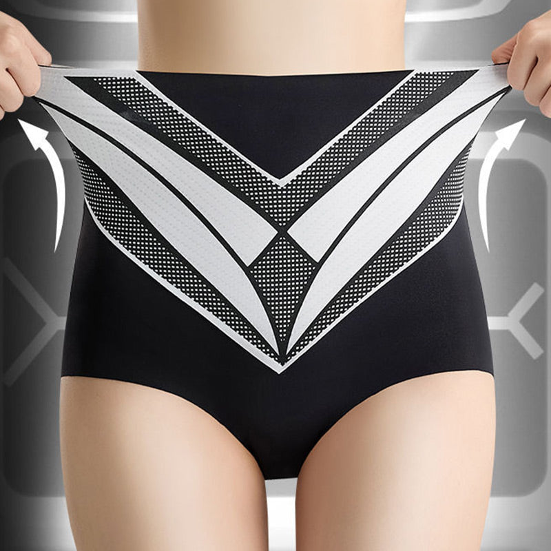 Hochelastische, nahtlose, atmungsaktive Damen-Slips