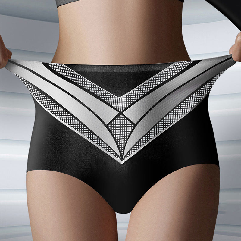 Hochelastische, nahtlose, atmungsaktive Damen-Slips