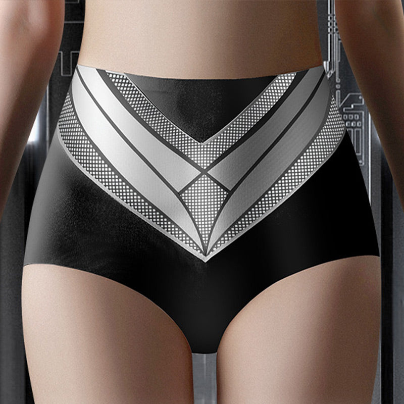 Hochelastische, nahtlose, atmungsaktive Damen-Slips