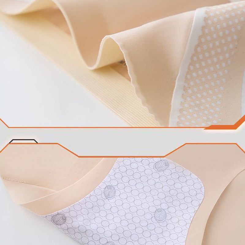 Hochelastische, nahtlose, atmungsaktive Damen-Slips