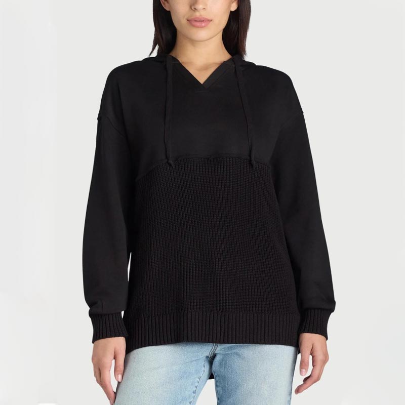 50%Rabatt🔥 Einzigartiger und schicker Patchwork-Hoodie für Damen