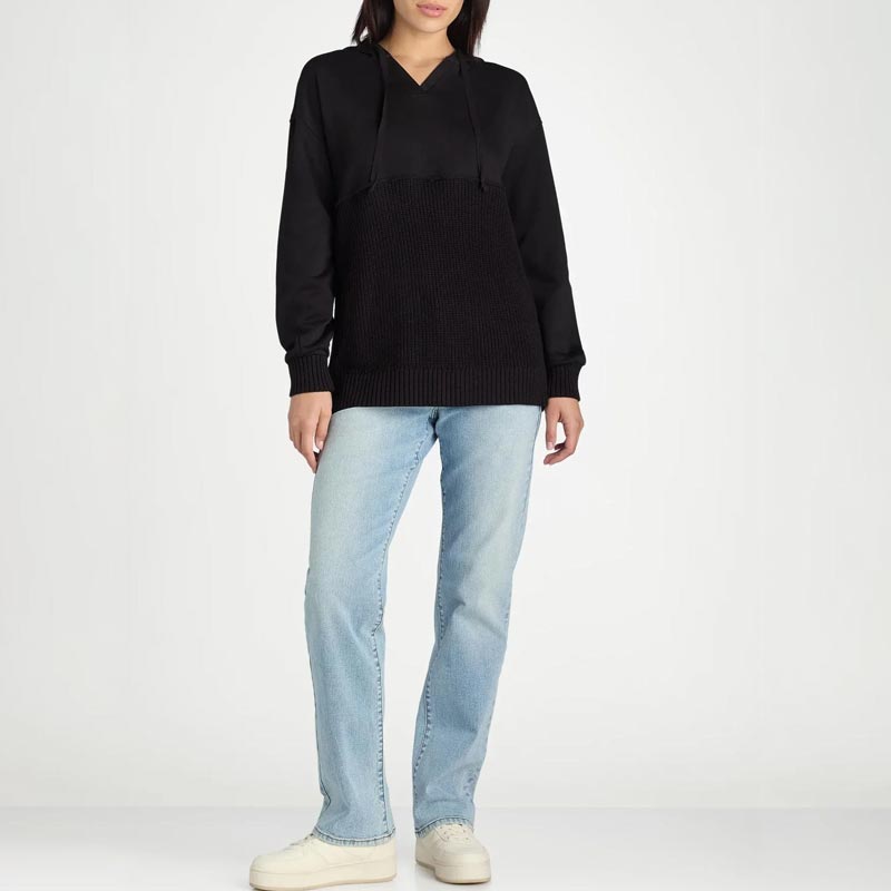 50%Rabatt🔥 Einzigartiger und schicker Patchwork-Hoodie für Damen